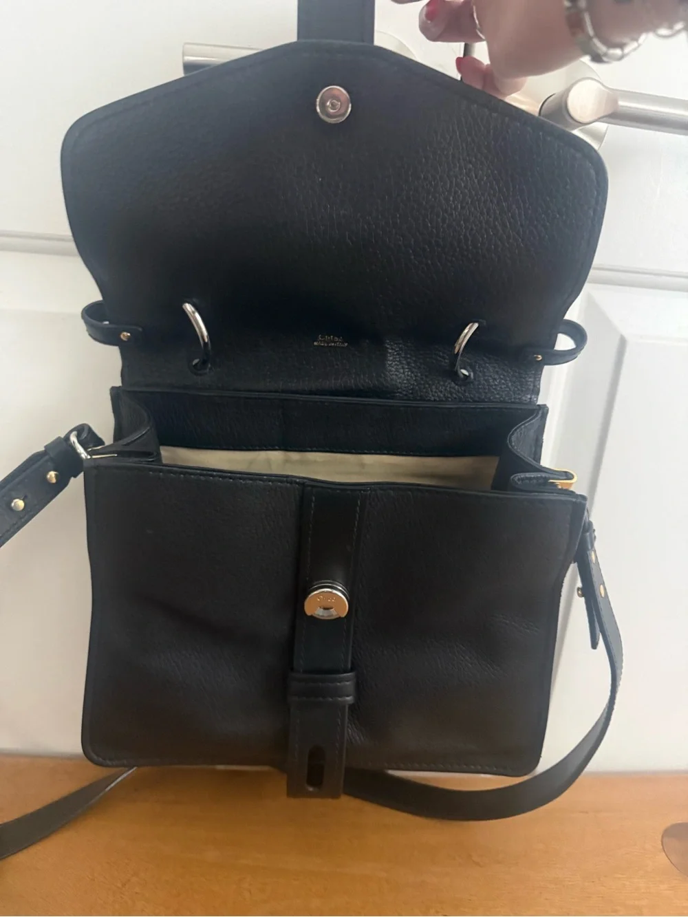 Chloé Medium Aby Day Bag with signature Padlock